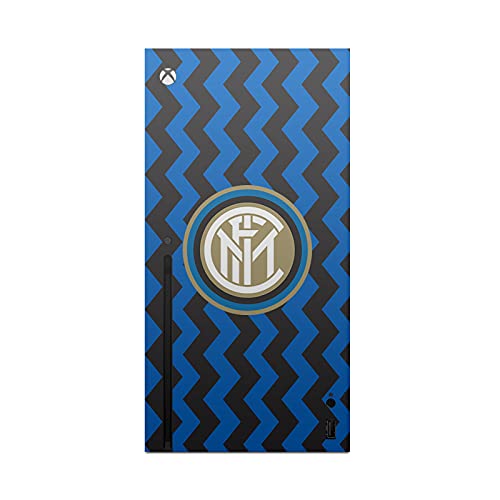 Дизайн на своята практика за главата Официално Лицензиран Inter Milan Home 2020/21 Герб Kit Матова повърхност Винил Стикер Калъф за