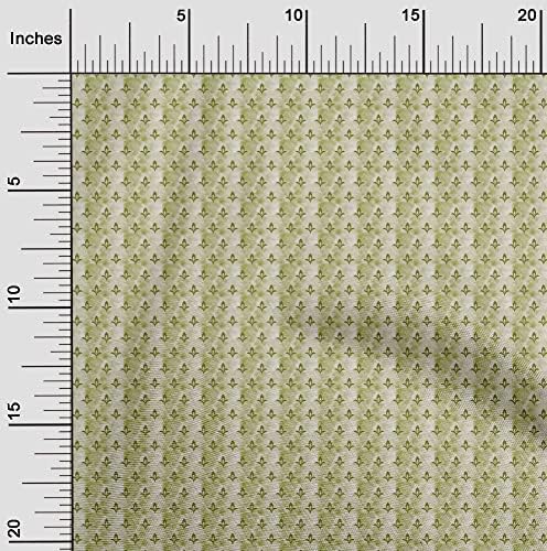 Плат oneOone Georgette вискоза лилав цвят, азиатски геометричен материал за шиене, кърпа с принтом ширина 42 инча