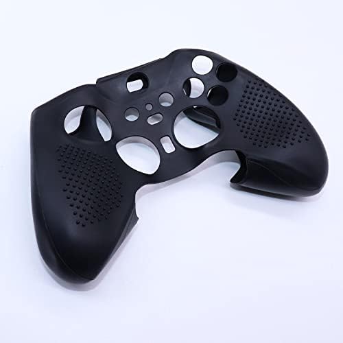 Силиконов калъф за контролера RALAN силиконов калъф за защита на кожата контролер, съвместим с контролера на Xbox ONE Elite (Black Pro Thumb