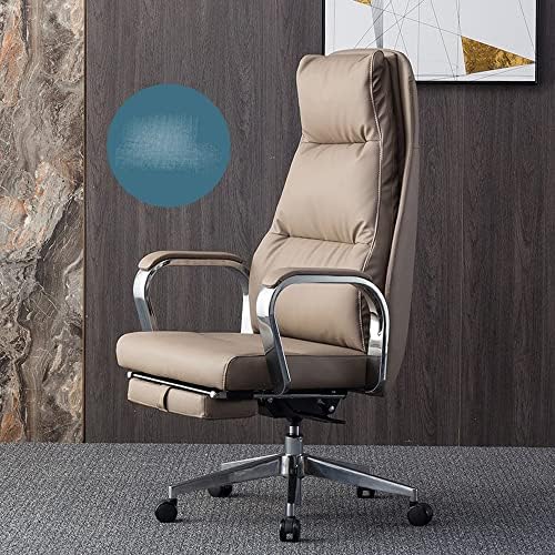 Офис стол GHDXJX, комфортен ежедневното дизайнерско офис стол, стол на шефа (Цвят: черен размер: 1 бр.)