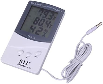 Термометри KLHHG за помещения и на улицата, Битови, Електронни термометри и Гигрометры Измерители на температура и влажност с голям екран