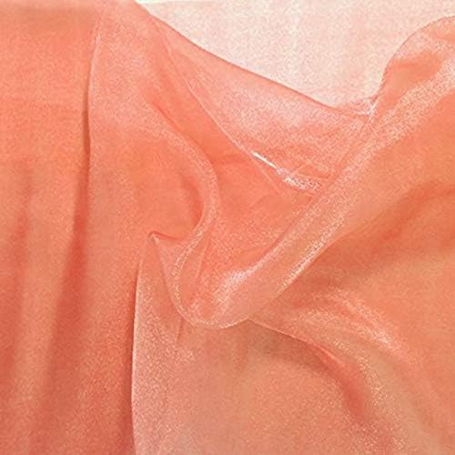Опаковка от 30 Ярда Сватбената Еднакво Прозрачна тъкан от органза за Булчински рокли, Мода, Бродерия, Украшения От Копринено