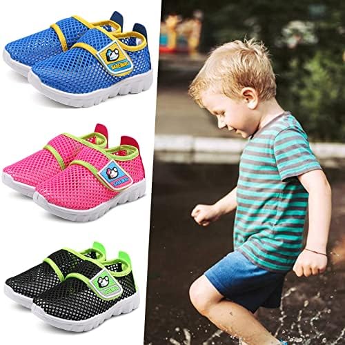 DADAWEN/Водоустойчив обувки за момчета и Момичета, Дишащи Нескользящие Леки Плажни Сандали за плуване В Басейн, Маратонки