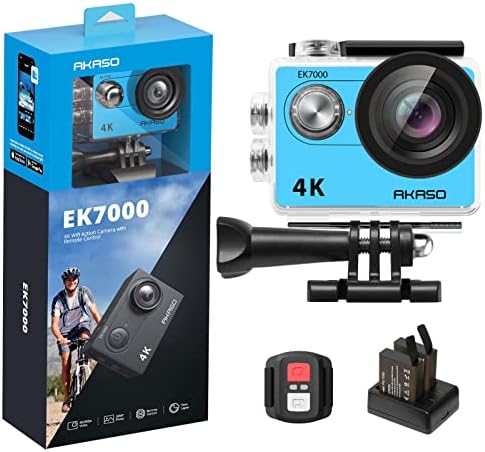 Екшън-камера AKASO EK7000 с Велосипеди Комплект