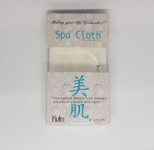 Джоб за сапун SpaCloth - Почиства и ексфолира кожата на лицето и тялото за вана и душ