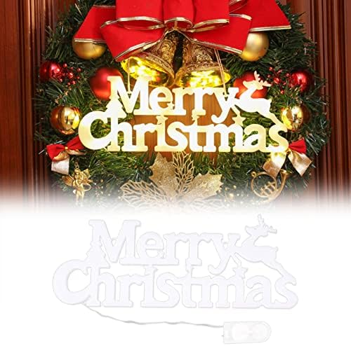 Коледна Гирлянда NEART TIME С буквенными Светлини, Украса На помещенията, Коледни светлини, Външни Разширяеми Украса За Коледната