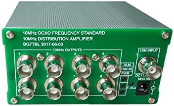 Разпределителен Усилвател на 10 Mhz Стандартна честота 10 Mhz OCXO 8-Портов hdmi порт BNC