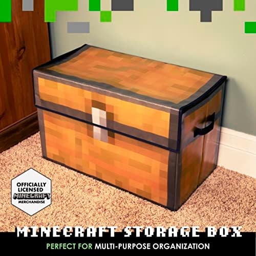 Кутия за съхранение на Paladone Minecraft, Пиксельный Съкровище, Организатор за гардероба, Кутии за съхранение на Играчки, Кутия за Играчки
