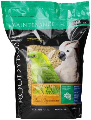 Храна за птици Румен храст за ежедневна грижа, среден, 10 кг (пакет може да варира)