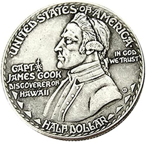 Американската Възпоменателна Монета в Полдоллара 1928 г., Чуждестранна Копие, сребърно покритие
