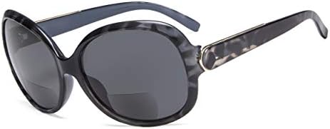 Eyekepper Спестете 10% на 1 опаковка Малки, овални-кръгли слънчеви очила за четене със сиви лещи и 1 опаковка бифокальных точки