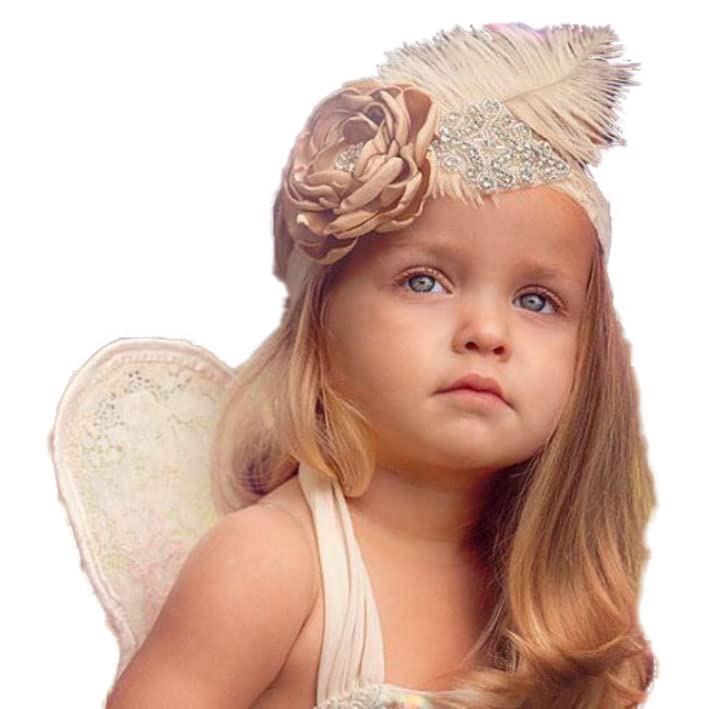 Nishine/ лейси превръзка на главата с кристали и цветя модел за малки момичета, ластични превръзки на главата на новороденото, дъвка