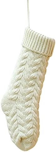 Baishitop 4 Опаковане На Коледни Чорапи Плетене На 18 Инча(А)А) Пълнител За Чорапи Подарък Персонализирани Украса Чорапи Дамски Чорапи