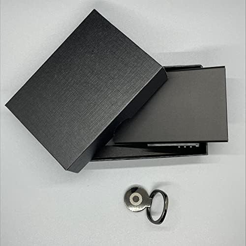 Минималистичен Поп портфейл - Модерен държач за карти - Защита от RFID и тънък Метален калъф за банкови карти – с подарък дръжка