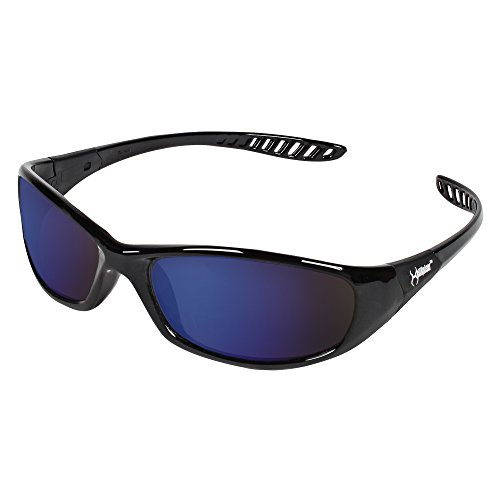 Защитни очила KLEENGUARD V40 Hellraiser (25714), Дымчатые лещи в Черна рамка, 12 двойки / калъф