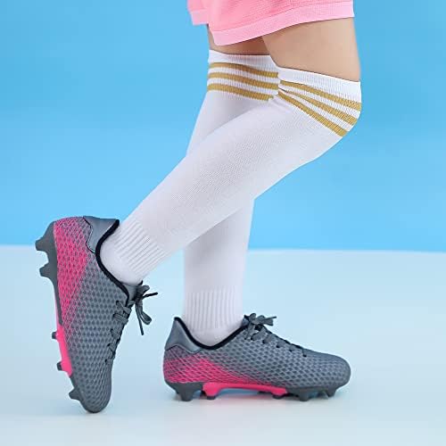 Hawkwell Детски Спортни Обувки с твърда настилка на Открито, Удобни Футболни Обувки (За деца / Малки деца / Големите деца)