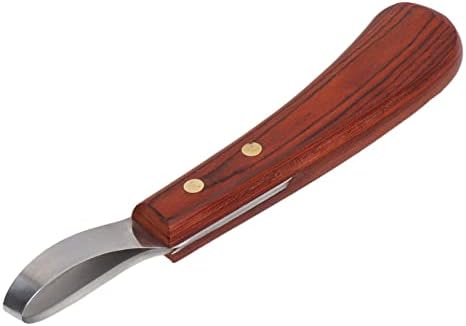 Универсална ножица-машинка за копита Walfront, овална инструмент за подрязване на копитата на едър рогат добитък, коне, нож от неръждаема