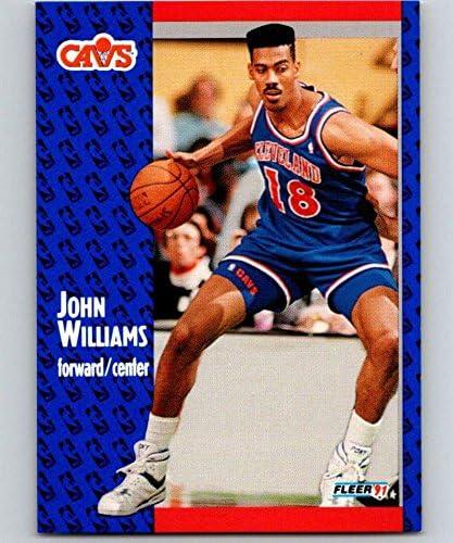 1991-92 Fleer Series 1 Баскетбол 40 Хот Род Уилямс Кливланд Кавалиърс Официалната търговска картичка НБА