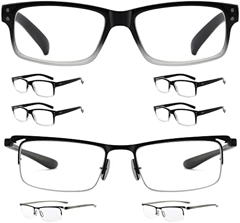 Eyekepper ще Спести 10% на 5 опаковки пури в ограничени бройки очила за четене за мъже и 3 опаковки ридеров в полукръгла рамка