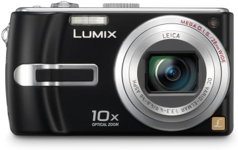 Цифров фотоапарат Panasonic Lumix DMC-TZ3K 7,2 Мегапиксела с 10-кратно оптично увеличение, стабилизированным изображение (черен)