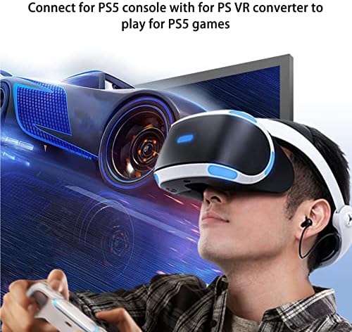 Конзола VR-Конвертор, Дизайн Носимого led Индикатор, Стабилна Игра VR-Адаптер, Преносим, Щепсела и да Играе USB 3.0 за Соматосенсорной игри