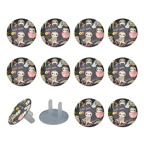 Капачки на контакти LAIYUHUA За защита от деца (на 12 и 24 опаковки) с Устойчива защита на електрически щепсел | Пластмасови капачки