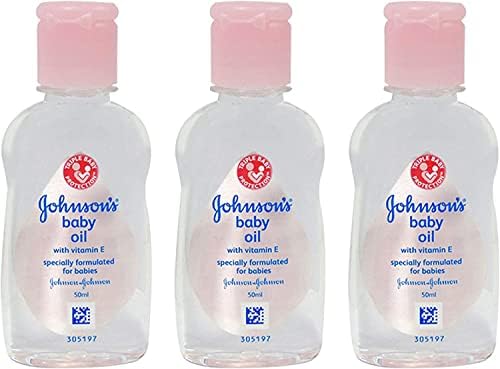 Бебешко масажно масло Johnson ' s, 50 мл / 1,7 течни унции - 3 опаковки