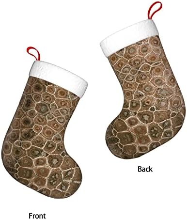 Petoskey Stonepersonalized Коледни Чорапи за Домашен Празник, Украса за Коледното парти