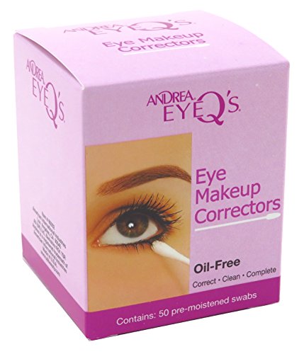 Тампони за отстраняване на грим на очите Andrea Eye q ' s 50 броя (2 опаковки)