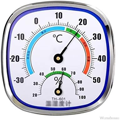 KLHHG Термометър и Влагомер Аналогов Сензор на Влажност, Температурен Монитор За вътрешно и Външно окачване на стената и стойка