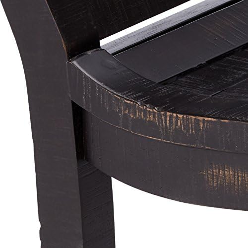Прогресивно мебели Willow Counter Chair (2 / Ctn) Черен