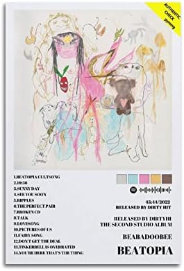 Beabadoobee Плакат Beatopia Корица на албума Limit Плакат за стая Естетически Плакати и Отпечатъци върху платно Стенни Художествени