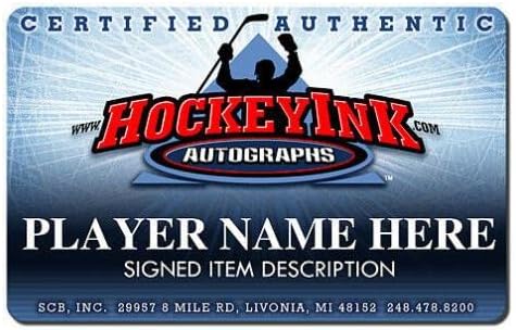 Никита Maria подписа Тампа Бей Светкавица Бяла Фланелка Adidas PRO - Тениски NHL с автограф