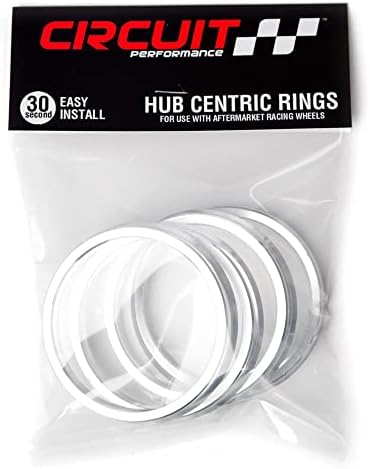 Централните пръстени за ступиц Circuit Performance (4 групи) - Алуминиеви пръстени за ступиц от 110 до 106,1 мм - Съвместима