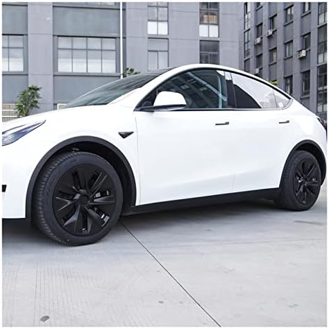 Капачка, Съвместим с Tesla Model Y 2022, Подмяна на производителността на автомобила, 19-Цолови Тасове за джанти, тасове Комплект за