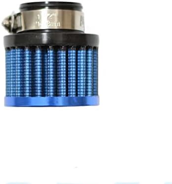 25 мм Филтър на входящия Въздух 1 Диаметър на входящите отвори Въздух Конус Универсален Филтър Части с Регулируема скоба (син)