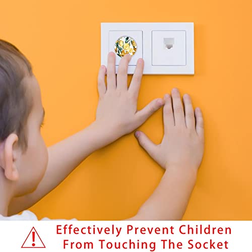 Капачки на контакти LAIYUHUA За защита от деца (на 12 и 24 опаковки) с Устойчива защита на електрически щепсел | Пластмасови капачки на
