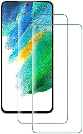 [Комплект от 2] Защитен слой от закалено стъкло Samsung Galaxy S21 FE 5G [Без мехурчета] [HD] [Съвместима с калъф за мобилен