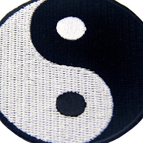 Символ на китайския даоизма Ин, Ян, на Бродирани Иконата, Желязо На Зашит Нашивке