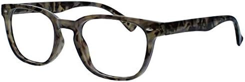 Очила за четене фирма Brown & Grey Readers Value 2 опаковки В стил Грегъри Пека Мъжки Женски С кутия пролетта панти RR14-2T7
