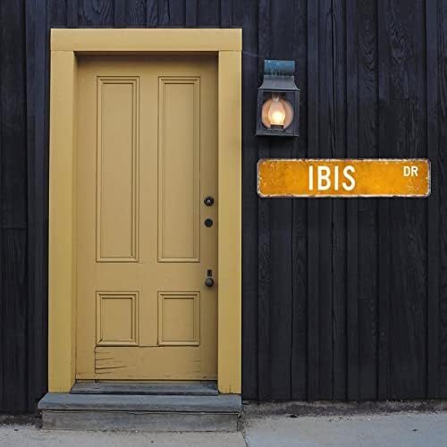 godblessign Ibis Стенни Художествени Означения, Подарък за Ibis Френска Реколта Метална Табела Собственик на Животно Домашен Любимец Алуминиева