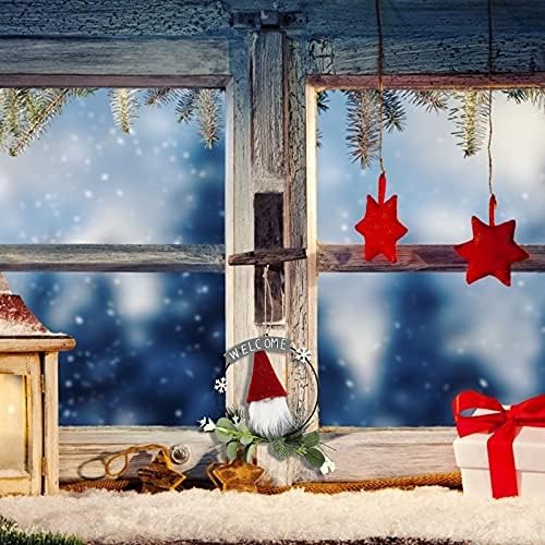 Куклени Украшения във формата на Венец ХАНАБАС, Шведски Фасада, Скандинавски Декор: на Верандата, Коледна Табела, Подвесная Вратата