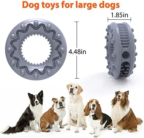 LIDLOK Dog Доставя Приподнятую Купа за Вода за Кучета и Гумени Играчки За Дъвчене едри Породи