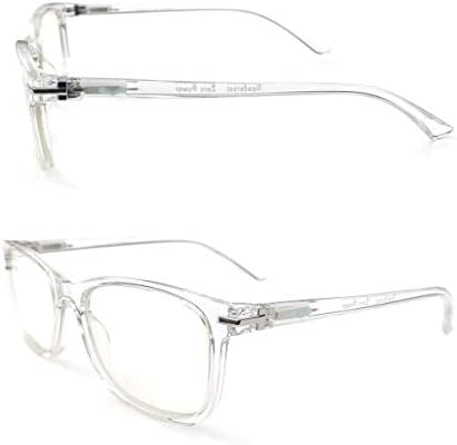 Най-разбираем очила за четене, блокер синя светлина (прозрачни, увеличаване на 1,75), Комплект очила за четене, заключващи синя светлина (костенурки