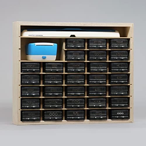 Държач за перфорация на Печат-n-Storage, създаден е за творчески спомени (TM) Касети за производство на бордюри - Голям с инструменти