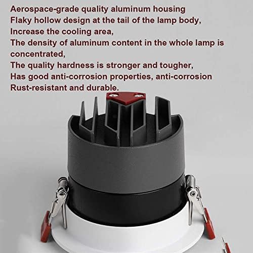 YXBHLCY 5-Pack Промяна led-вградени лампа 5 W, 7 W, 10 W, Тавана led лампа за дневна, Модифицирана инсталляция3000 До 4000