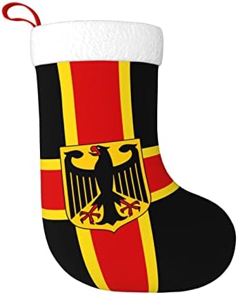 Ююй Немски Ези Коледен Отглеждане Празнична Украса Камина Окачен На Стелката 18 Инча(А) А) Чорапи