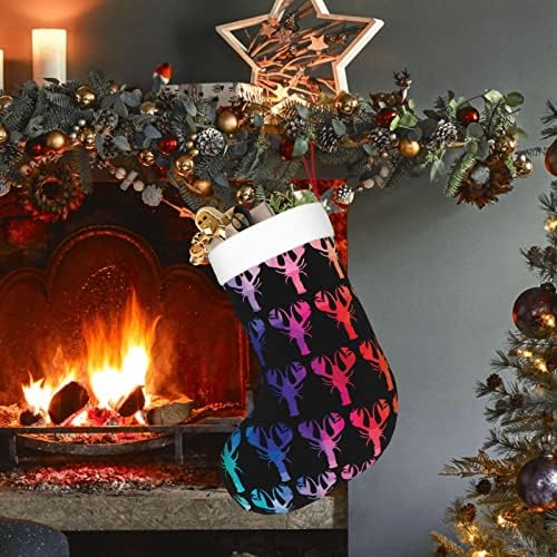 Коледни Чорапи Augenstern, Вратовръзка-Боя Се, Преливащи Ракия, Двустранни Окачени Чорапи За Камината