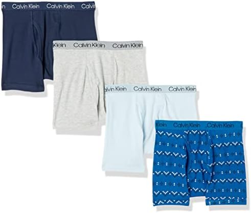 Комплект боксови кратката за момчета, Calvin Klein, 4 опаковки