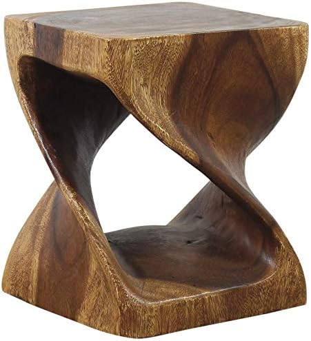 Оригиналната дървена Крутящийся табуретка Haussmann® размер 10 х 12 см с високо съдържание на масло от орех